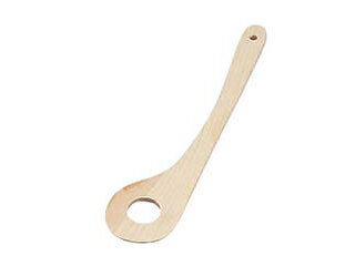 檜・調理ヘラ 穴明