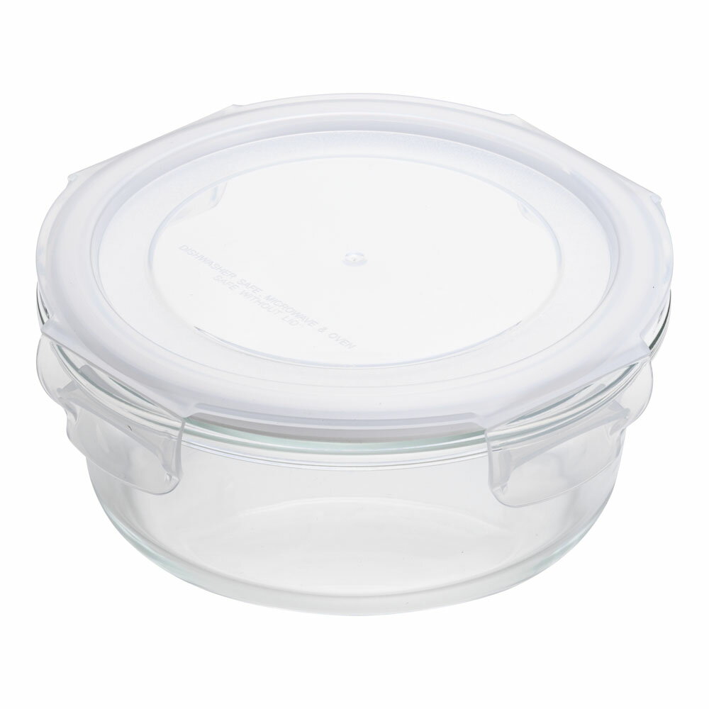 ISHIGAKI イシガキ 耐熱ガラス保存容器 丸形 4331 650ml