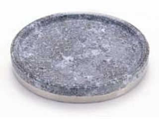 長水石焼マルチプレート補強リング付／YS−0818B　18cm