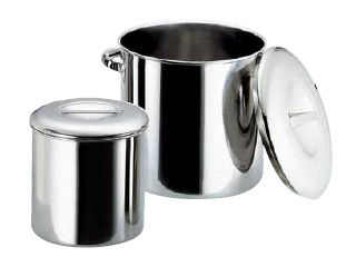 HONMA 本間製作所 エコクリーン18−8内蓋式キッチンポット／30cm（手付）