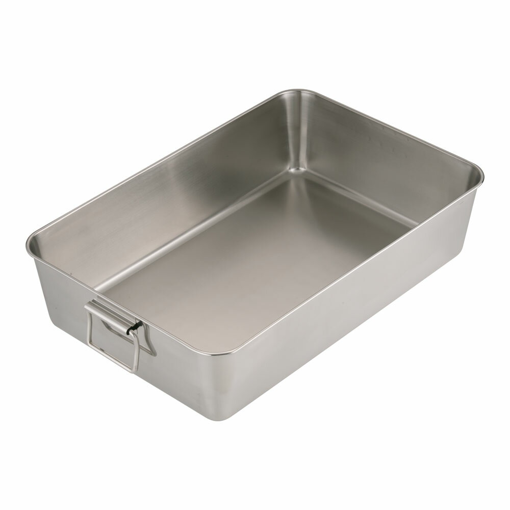 OYA 大屋製作所 18−8角バット／　2枚取　（手付）