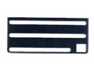 EBM 江部松商事 HACCP包丁差用カラープレート　B（横）タイプ　ブラック