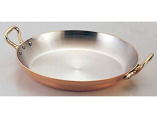 MAUVIEL ムヴィエール カパーイノックス 両手パエリア鍋 22cm 【paeria】