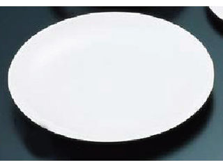ENTEC エンテック メラミン　平皿（メタ型）No.31A／（8インチ）白