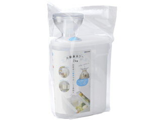 inomata イノマタ化学 冷蔵庫米びつ2kg クリアー #1247