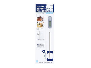 PEARL LIFE パール金属 測 HAKARI デジタル温度計 ホワイト D-6475