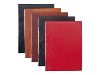 SHIMBI シンビ シンビ　メニューブック（MOKUME）　TKO−301　黒