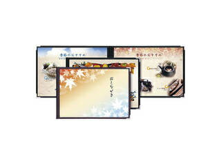 SHIMBI シンビ シンビ　耐熱メニューブック　ABW−23　黒