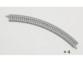 TOMIX トミックス カーブPCレールC243-45-PC(F)(4本セット) X011958