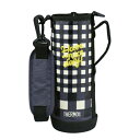 THERMOS サーモス FJJ-1000WF ハンディポーチ ストラップ付 ブラックチェック