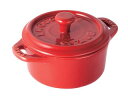 halloween-kitchen staub ストウブ セラミックラウンドミニココット/40510−785 チェリー プロユース(業務用)として...