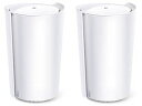 TP-Link ティーピーリンク Wi-Fi 6対応 AIメッシュ 4804+2402+574Mbps AX7800 トライバンド 2.5Giga WAN/LAN 3年保証 Deco X95 2P 単品購入のみ可(同一商品であれば複数購入可) クレジットカード決済 代金引換決済のみ(2)