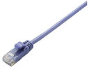 ELECOM エレコム CAT5E準拠 やわらかLANケーブル 2m ブルー LD-CTY/BU2