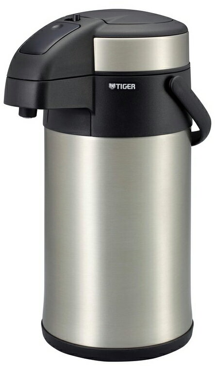 TIGER タイガー魔法瓶 MAA-C401-XC(クリアーステンレス)　真空断熱ステンレスエアーポット とら〜ず 4L 電気もガスも使わずに温度をしっかりキープする「まほうびん」