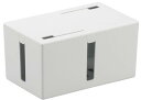 BUFFALO バッファロー BSTB01SWH 電源タップ&ケーブル収容に便利なケーブルボックス S ホワイト(2)