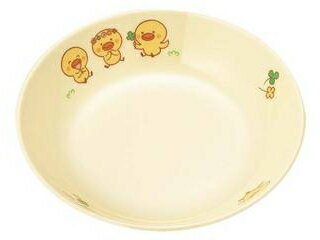 KOKUSAI KAKO 国際化工 メラミン　子供食器　ひよこぐみ　深菜皿　D17HI