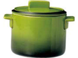 M.STYLE ミヤザキ食器 ソレイユ　蓋付カップ　S／SO4812グリーン