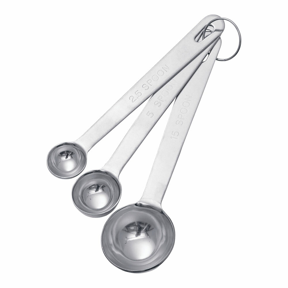 WADASUKE 和田助製作所 18−8極厚計量スプーン／3本組