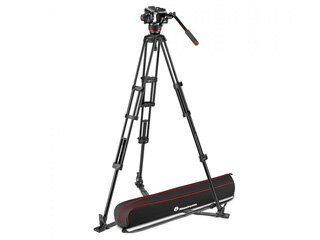 Manfrotto マンフロット MVK504XTWINGA　504Xビデオ雲台+アルミツイン三脚GS