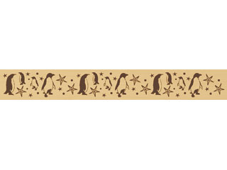 ARTE アルテ ウッドスタンプ H 柄:ペンギン WS-H-06 【スタンプ】【はんこ】【手作り】【デコレーション】【message】【card】