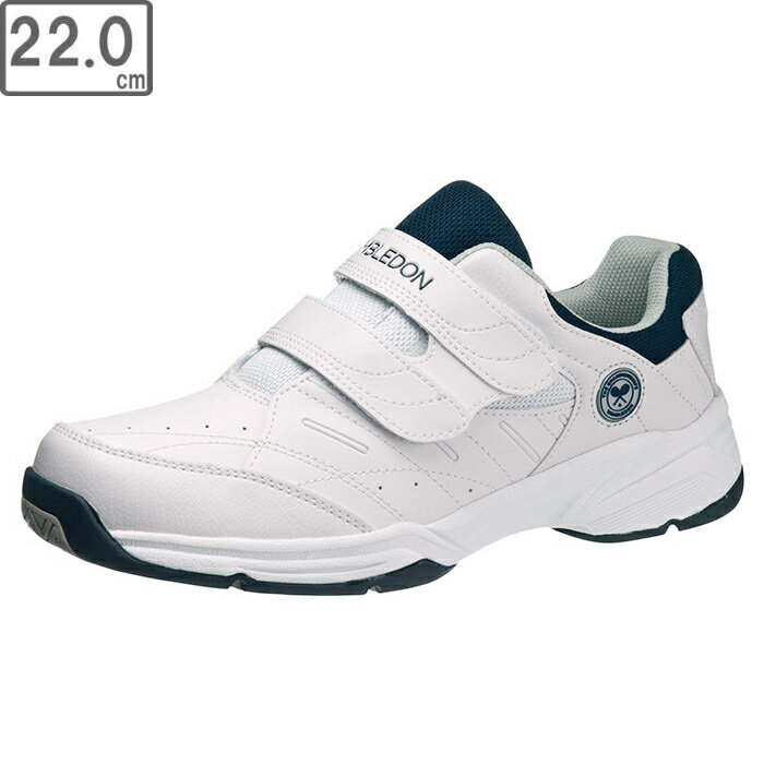 ASAHI/アサヒシューズ ウィンブルドン W/B 053 【22.0cm】 (ホワイト×ネイビー) KF74412