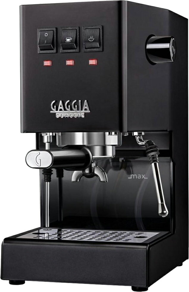 GAGGIA ガジア SIN035Rセミオートエスプレッソマシン CLASSIC evo pro Black(クラシックエボプロ)ブラックモデル ステンレス、ブラック、ホワイトの3色を展開。 ムラウチドットコムはGAGGIAの正規販売店です【gaggiafair】【gaggia】 1