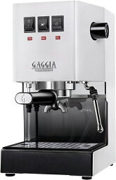 GAGGIA ガジア SIN035Rセミオートエスプレッソマシン CLASSIC evo pro White(クラシックエボプロ)ホワイトモデル ステンレス、ブラック、ホワイトの3色を展開。 ムラウチドットコムはGAGGIAの正規販売店です