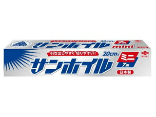 ●おにぎりを包んだり、包み焼き料理や冷凍保存など様々な場面で活躍！使い勝手のよい定番アルミホイルです。●強化紙刃でサッと切りやすいです。●フタがしっかり閉まって保管時に開かず衛生的です。●ホイルの飛び出しストッパーつきです。※メーカーの都合により、パッケージ・仕様等は予告なく変更になる場合がございます。 商品情報 サイズ20cm×7m内容量1本生産国日本材質・成分アルミニウムはく 025680　