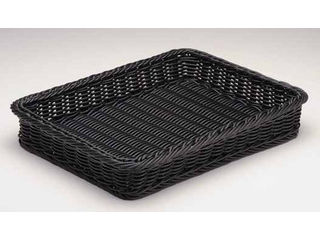 MANYO 萬洋 樹脂製太渕ディスプレイかご 黒／小 91−025B