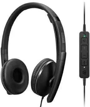 Lenovo レノボ Lenovo Wired アクティブノイズキャンセリング ヘッドセット 2(Teams) 4XD1M45627 Lenovo レノボ Lenovo Wired アクティブノイズキャンセリング ヘッドセット 2(Teams) 4XD1M45627