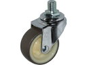 HAMMER/ハンマーキャスター ねじ込み旋回式ウレタン車輪(ナイロンホイール)50mm M12 420A-3UR50(4)