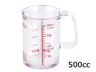 KAI 貝印 どこでも注げる耐熱計量カップ　500cc　DH7121