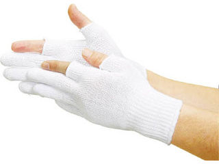 TRUSCO/トラスコ中山 2本指出しすべり止め付手袋 TG-F2(4)