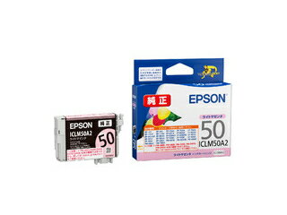 EPSON エプソン カラリオプリンター用インクカートリッジ（ライトマゼンタ） ICLM50A2