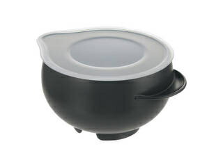 Richell リッチェル らくチンお料理ボウル　たれーぬ M　ダークグレー