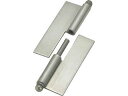 TRUSCO/トラスコ中山 スチール製抜き差し蝶番 穴ナシ 左用 (1組(袋)=2個入) 225W-7043L