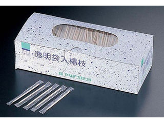 YANAGI やなぎプロダクツ 透明袋入楊枝（1000本入）