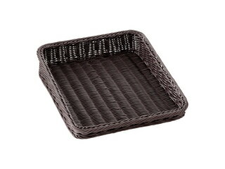 MANYO 萬洋 樹脂製ディスプレイバスケット 傾斜型 30型 40号 ダークブラウン