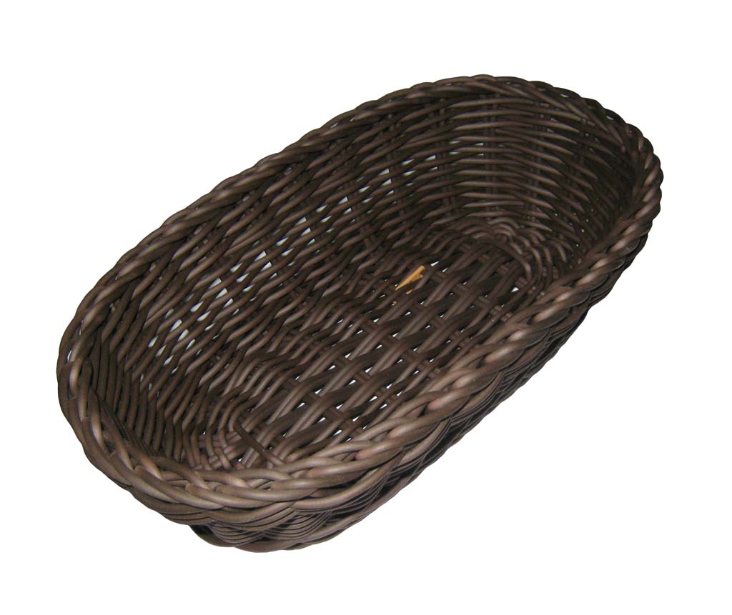 Saleen Japan ザリーンジャパン PP製　オーバルバスケットS　ブラウン　109061