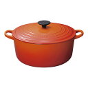 LE CREUSET ル・クルーゼ ココット・ロンド 2501 30cm オレンジ