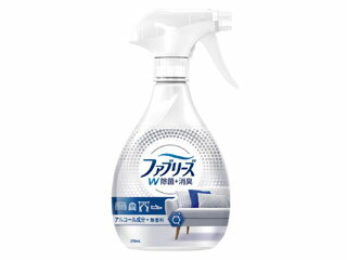 P&G プロクター・アンド・ギャンブル・ジャパン ファブリーズ W除菌 無香料 アルコール成分入り 本体 370mL