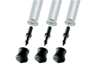 Gitzo ジッツオ GSF30S スパイク+ゴム石突30mm 3個入