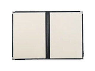 Tomoya 友屋 クイックメニューブック　QM−2　4ページ　ブラック　36017