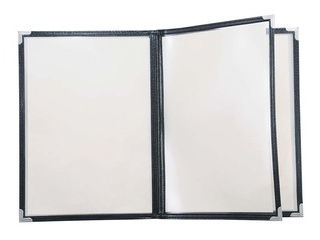 Tomoya 友屋 クイックメニューブック　QM−50　8ページ　ブラック