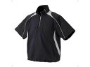 デサント DESCENTE 半袖プルオーバーコートSTD465(ブラック)【M】