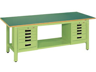 SAKAE/サカエ 【代引不可】軽量作業台KKタイプ(SVEキャビネット付) KK-69FSVE52