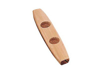 KANDA カンダ 木製月餅抜型 小 2ヶ取 小判