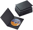 ELECOM エレコム スリムDVDトールケース 10枚セット ブラック CCD-DVDS03BK