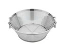 Sampo 三宝産業 UK18-8パンチング 揚げザル 平底 65cm (角穴)