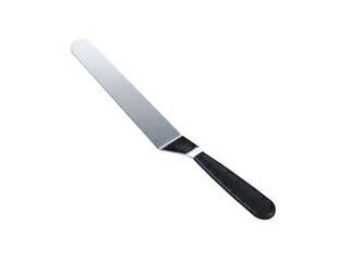 黒プラ柄 スパチュラ クランク S-310C